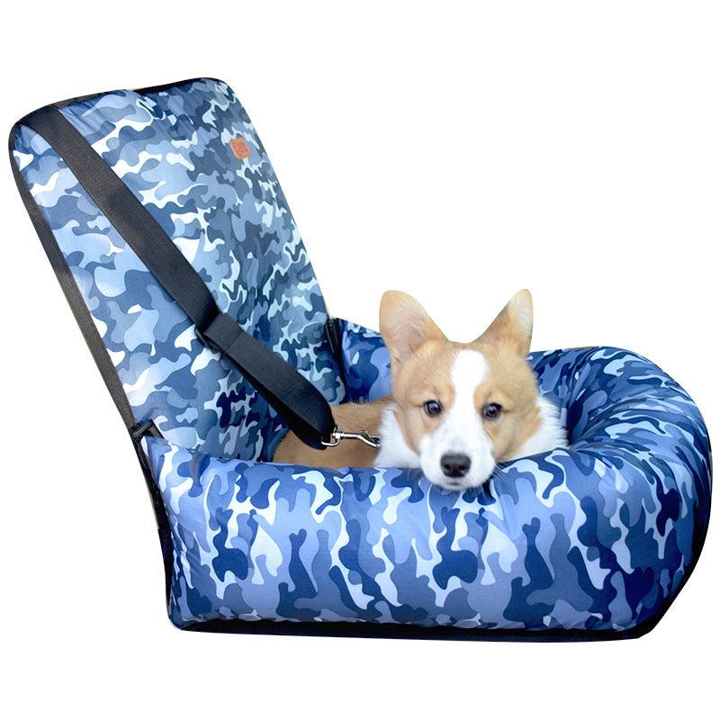 Pet Travel Car Seat - Cozy And Portable Kennel For Small And Medium-Sized Dogs-1