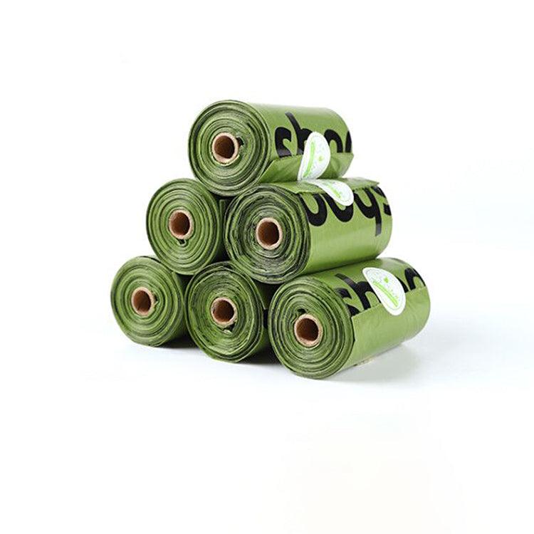 Eco-Friendly Pet Waste Bag Set: Convenient, Biodegradable, And Dispenser Included-2