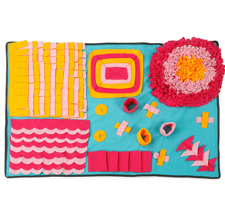 Pet Snuffle Play Mat: Engage, Train, And Delight Your Furry Friend-7