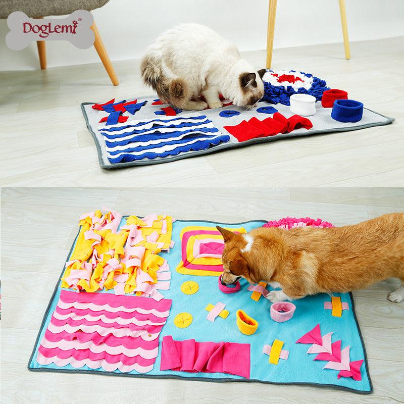 Pet Snuffle Play Mat: Engage, Train, And Delight Your Furry Friend-1