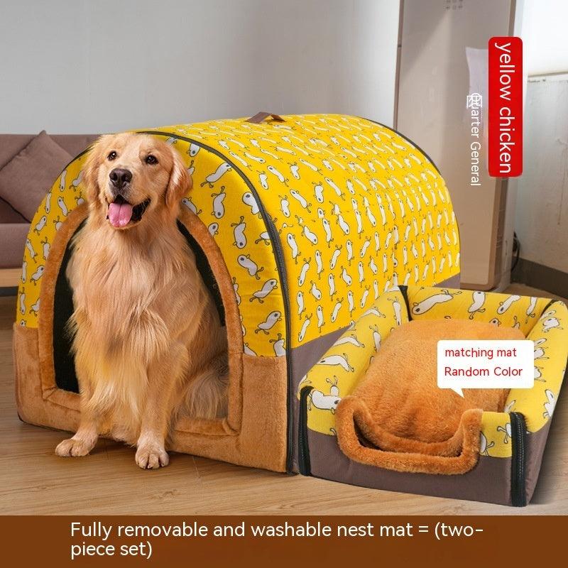 Large Dog House - Can Be Dismantled And Washed-2