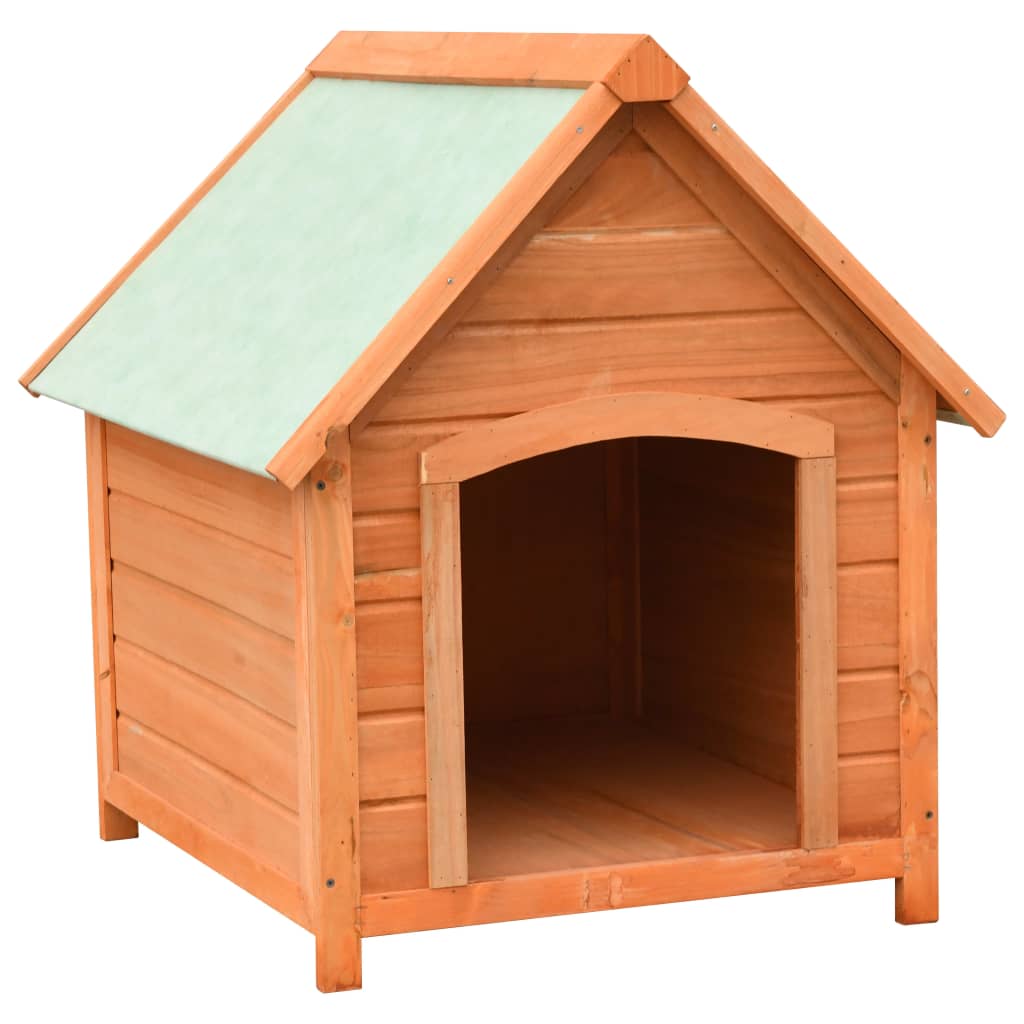 vidaXL Dog House Solid Pine & Fir Wood 28.3"x33.5"x32.3"-0