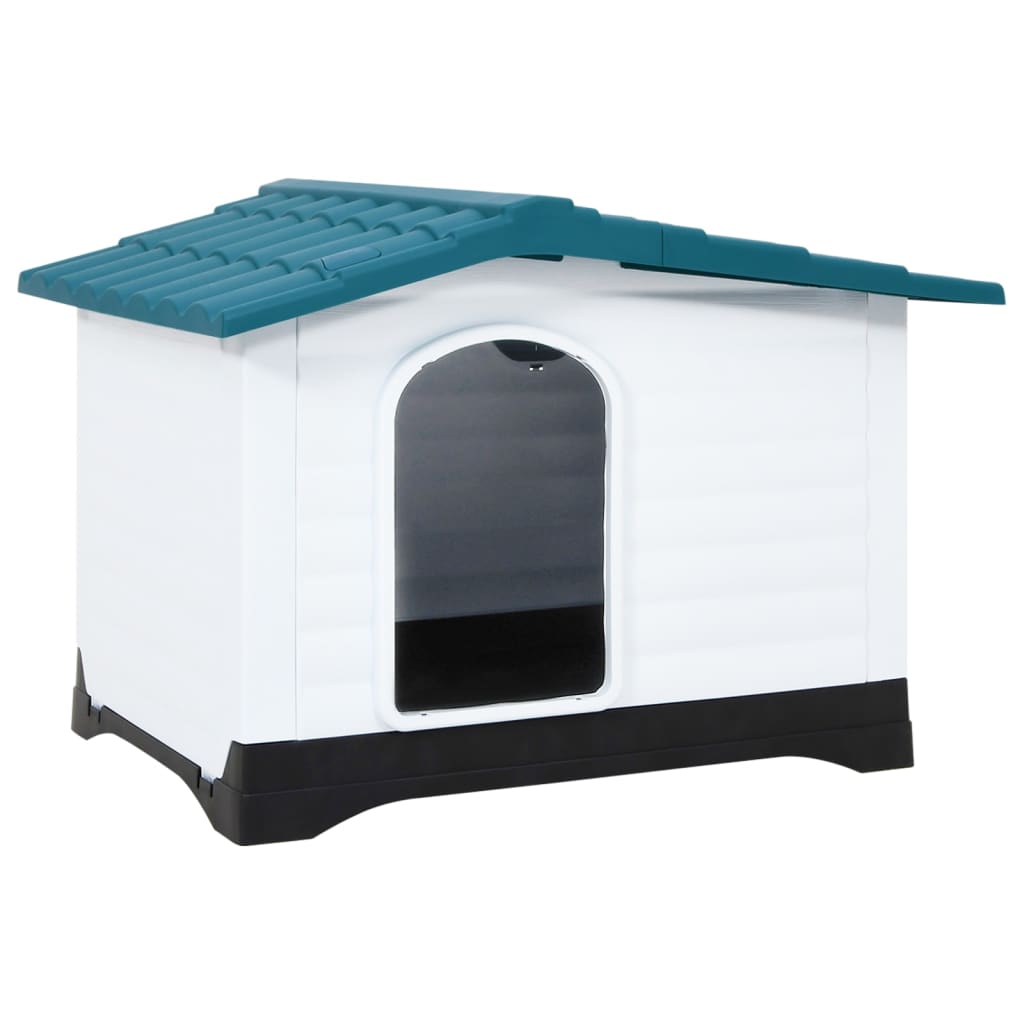 vidaXL Dog House Garden Dog Kennel Small Pet Cage Puppy Shelter Polypropylene-3
