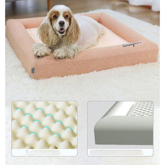 All-Seasons Removable And Washable Cat Litter Pet Bed-0