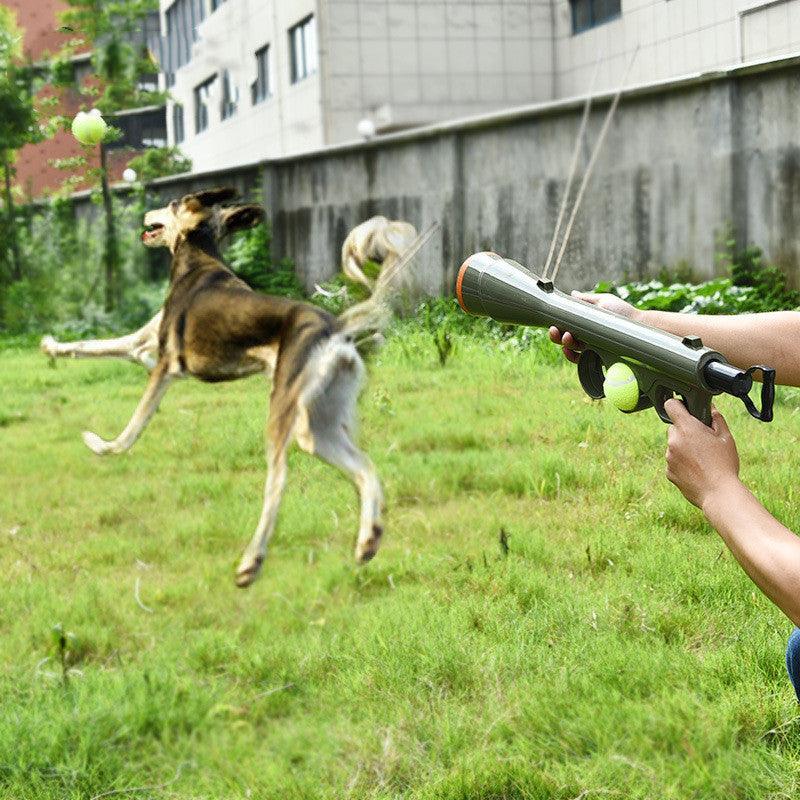 Automatic Tennis Ball Launcher: Shoot And Fetch For Tennis Pets-2