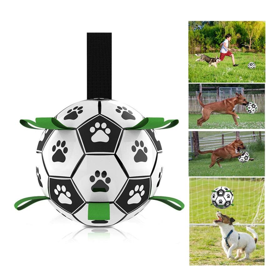 Interactive Dog Soccer Ball: Durable, Soft, And Engaging Pet Toy-0