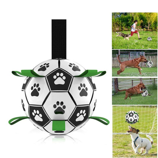 Interactive Dog Soccer Ball: Durable, Soft, And Engaging Pet Toy-0