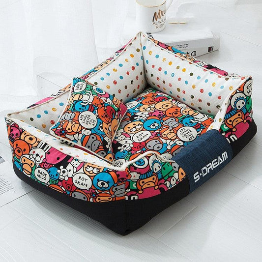 Cozy Haven Pet Bed: The Perfect Retreat For Your Furry Friends-0