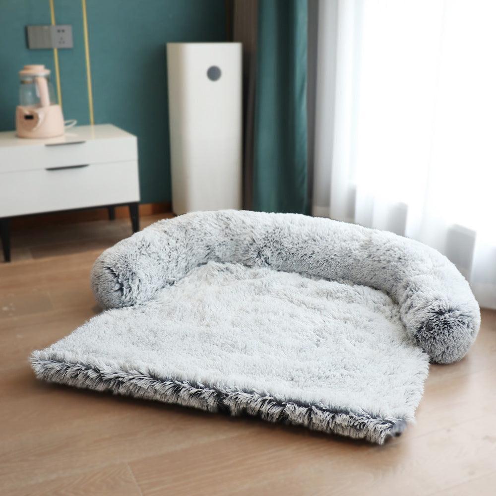 Cozypaws Removable Pet Dog Mat - Luxuriously Soft Sofa Dog Bed-9