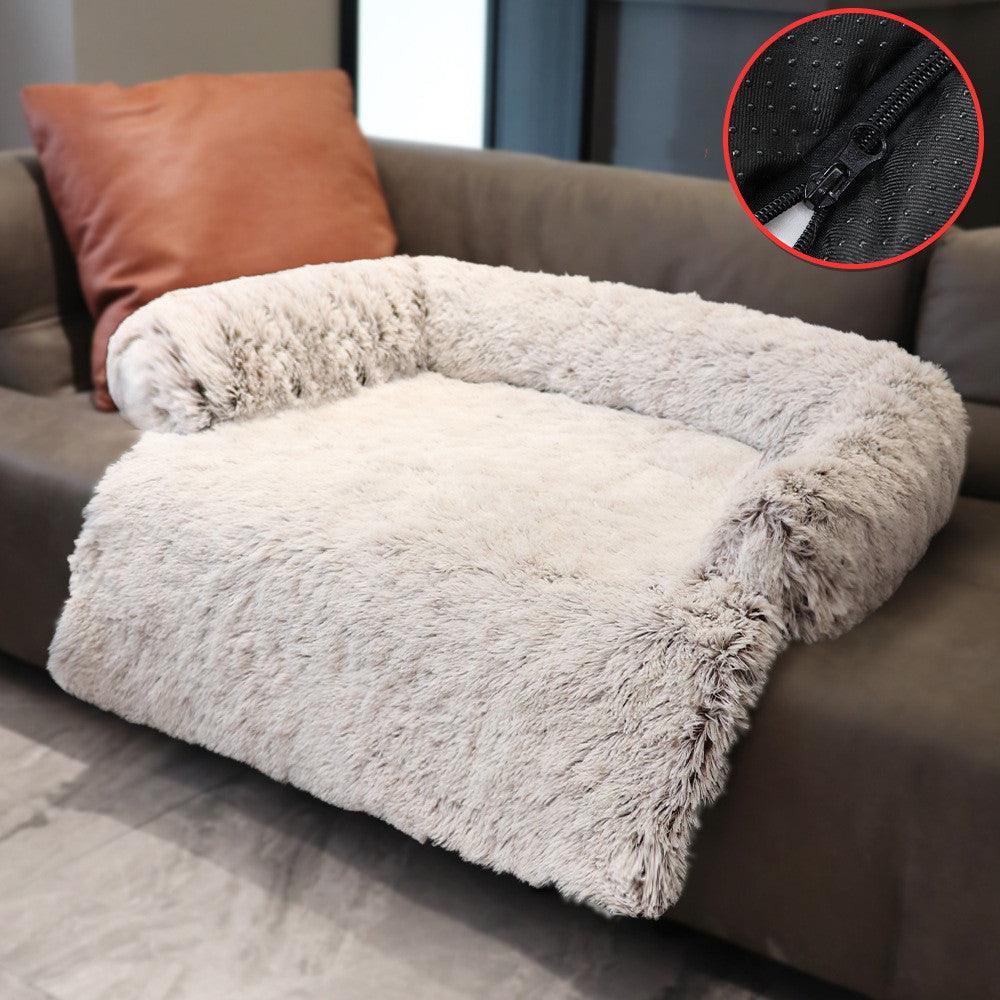 Cozypaws Removable Pet Dog Mat - Luxuriously Soft Sofa Dog Bed-10