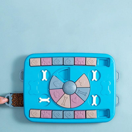 Interactive Scent Training Toy For Dogs - Engage Your Pup's Sense Of Smell With This Blue Educational Toy-0