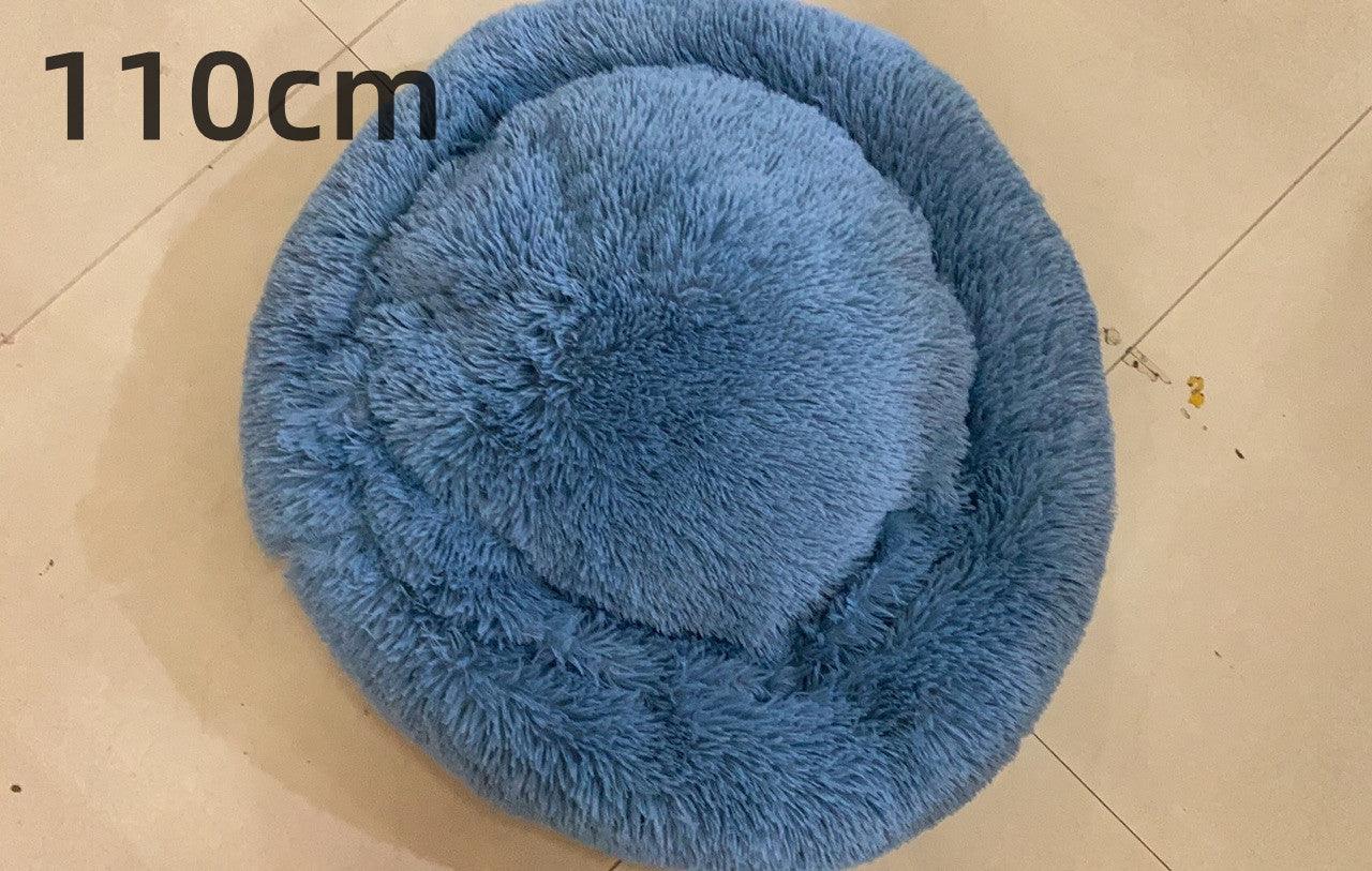 Cozy Haven: Luxurious Round Pet Bed For Winter Comfort-72
