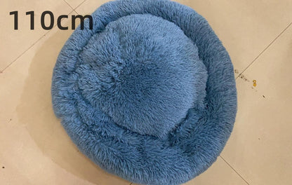 Cozy Haven: Luxurious Round Pet Bed For Winter Comfort-72
