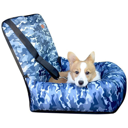 Pet Travel Car Seat - Cozy And Portable Kennel For Small And Medium-Sized Dogs-1