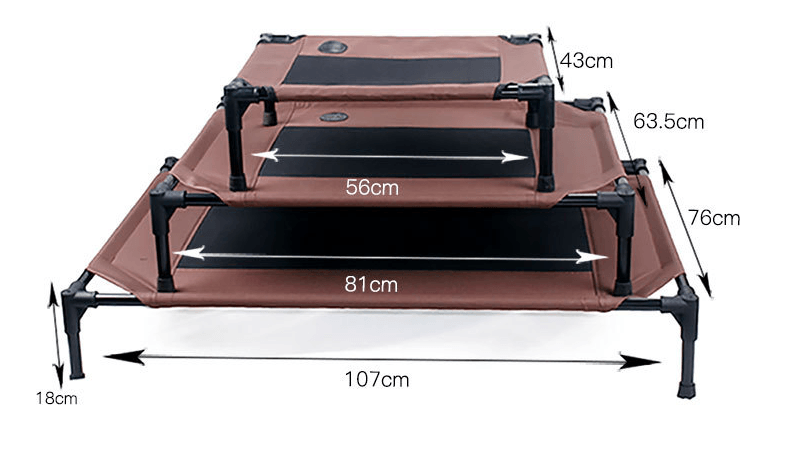 Luxury Breathable Pet Bed With Moisture-Proof Oxford Cloth And Removable Washable Stack Design-4