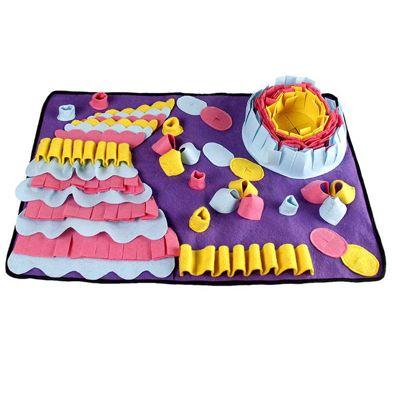 Pet Snuffle Play Mat: Engage, Train, And Delight Your Furry Friend-5
