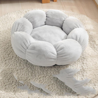 Floral Haven Pet Bed - Luxurious Flower-Shaped Blanket For Dogs And Cats-6