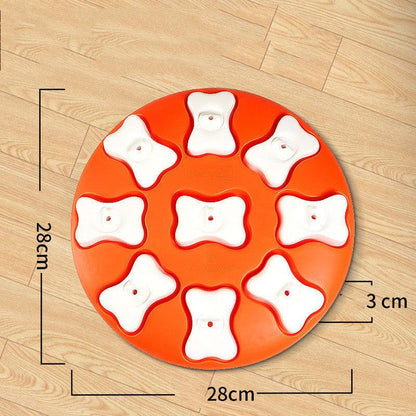 Interactive Puppy Brain Game: Snack Dispenser Puzzle Toy For Smart Dogs-2