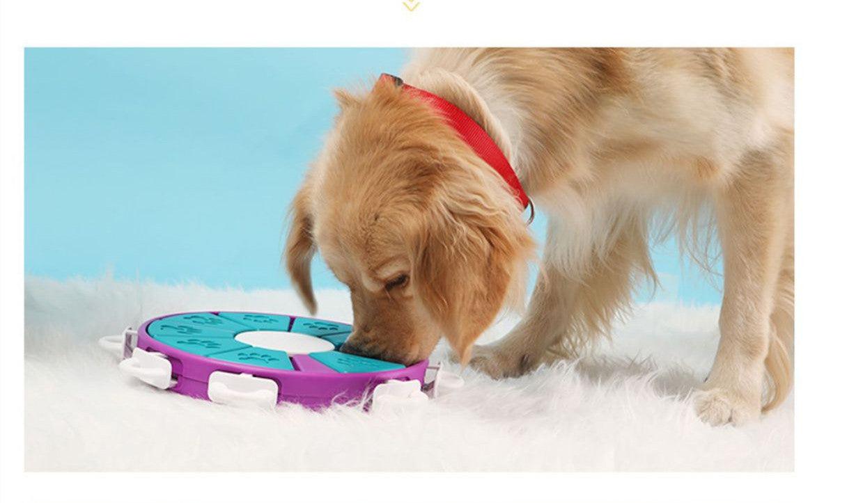 Interactive Puppy Brain Game: Snack Dispenser Puzzle Toy For Smart Dogs-4