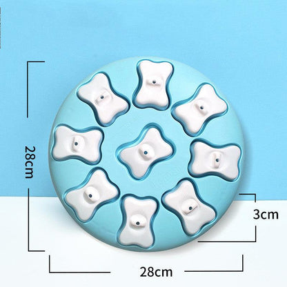 Interactive Puppy Brain Game: Snack Dispenser Puzzle Toy For Smart Dogs-3