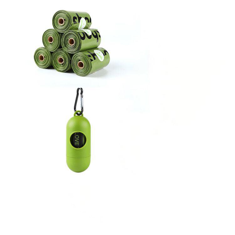 Eco-Friendly Pet Waste Bag Set: Convenient, Biodegradable, And Dispenser Included-0