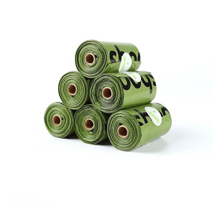 Eco-Friendly Pet Waste Bag Set: Convenient, Biodegradable, And Dispenser Included-1