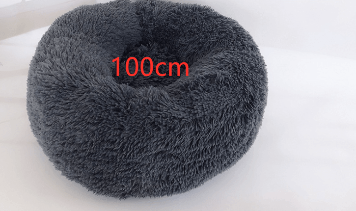 Cozy Haven: Luxurious Round Pet Bed For Winter Comfort-65