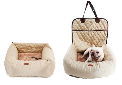 2-In-1 Pet Travel Bed: Portable And Versatile Dog Carrier And Car Seat-2