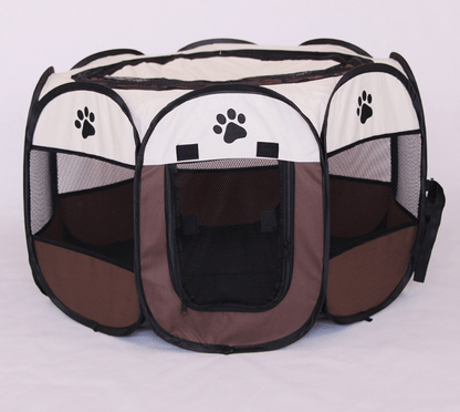 Portable Pet Haven: Foldable, Waterproof, And Breathable Octagonal Pet Fence-2