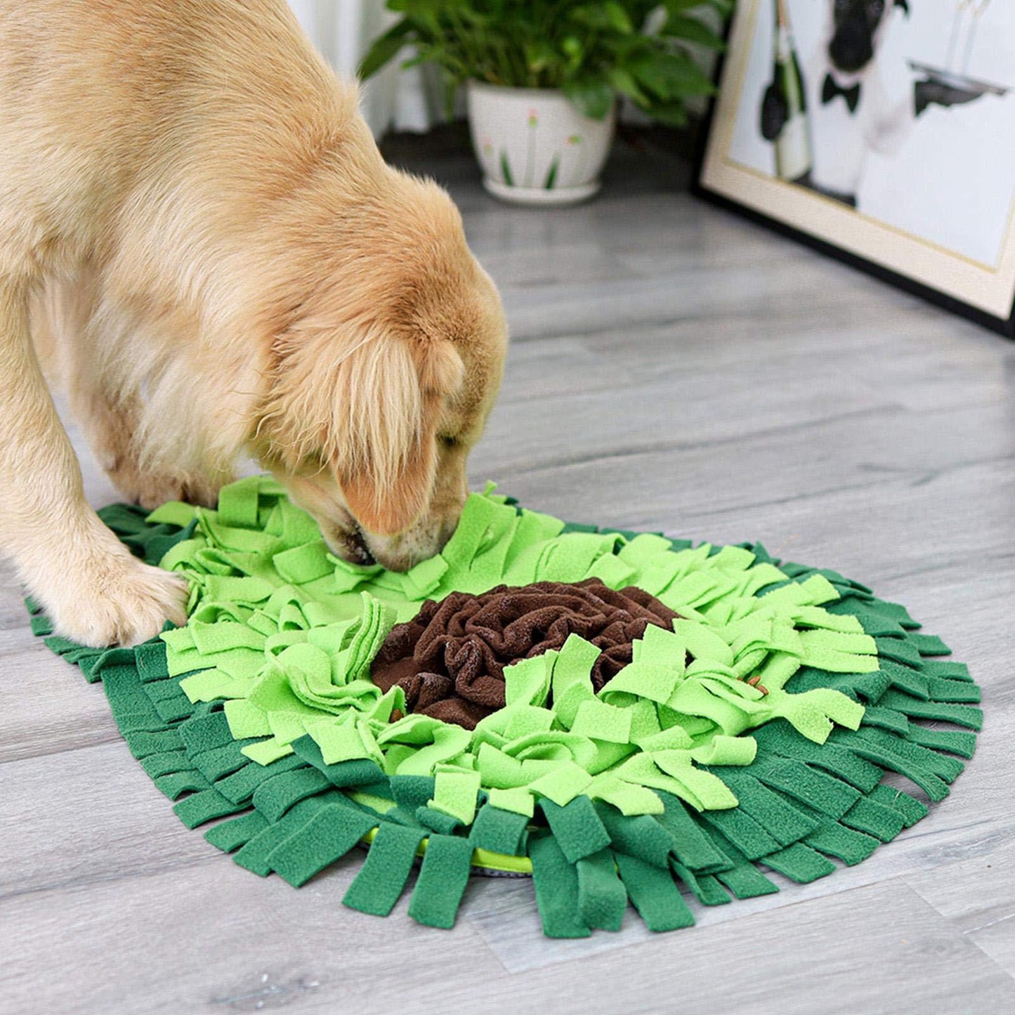 Interactive Pet Snack Feeding Mat: Engage Your Dog's Senses And Stimulate Their Mind-0