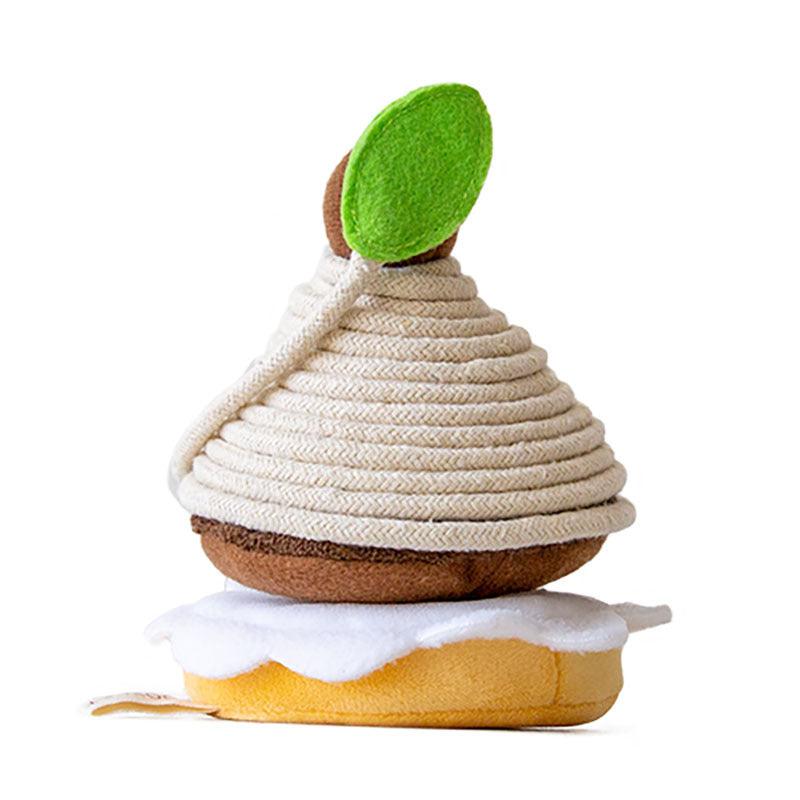 Pawsome Fleece Treat Seeker Interactive Pet Puzzle Toy-2