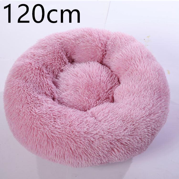 Cozy Haven: Luxurious Round Pet Bed For Winter Comfort-97