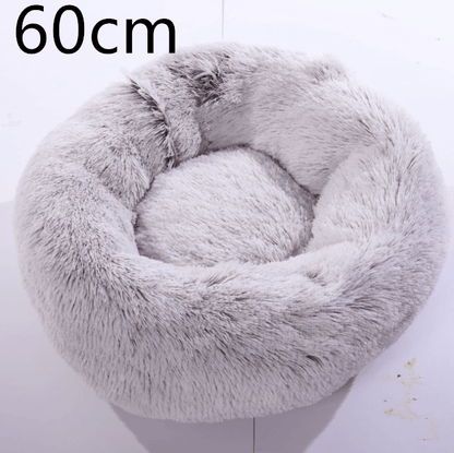 Cozy Haven: Luxurious Round Pet Bed For Winter Comfort-38