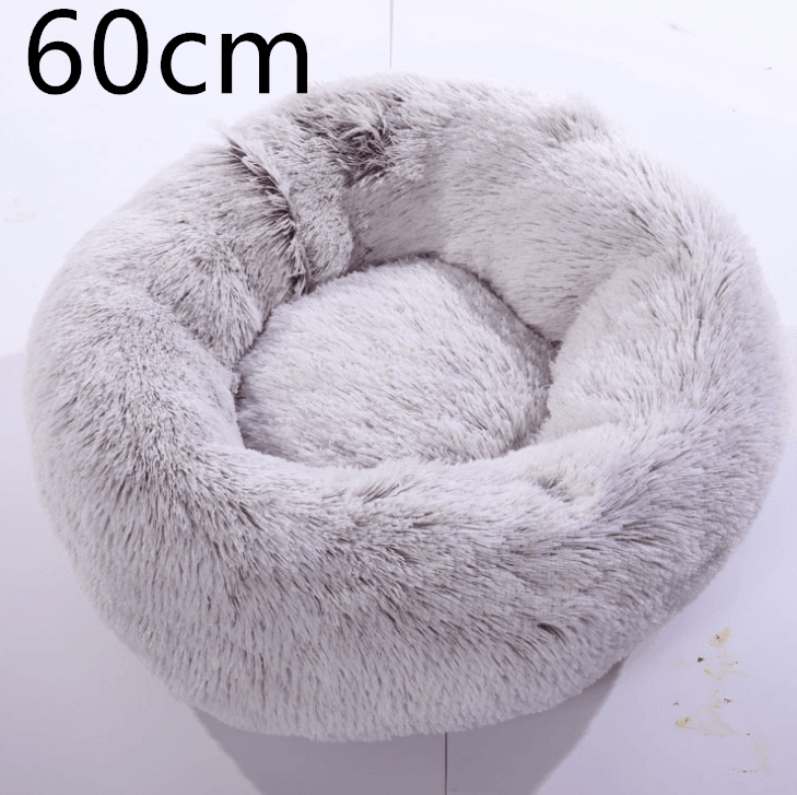 Cozy Haven: Luxurious Round Pet Bed For Winter Comfort-38