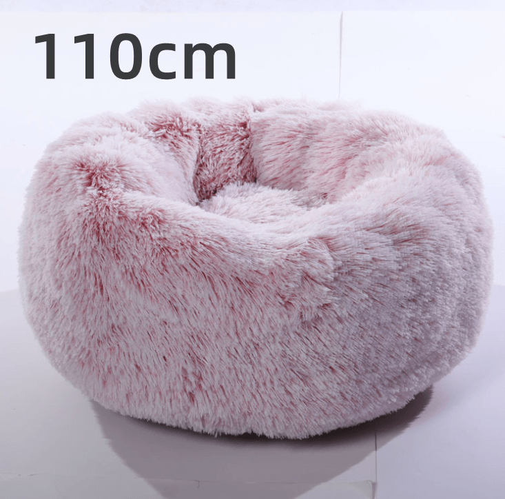 Cozy Haven: Luxurious Round Pet Bed For Winter Comfort-92