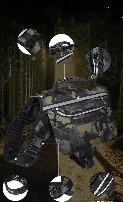 Outdoor Large Dog Backpack For Pets-4