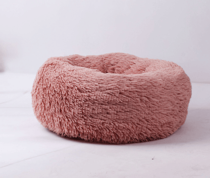 Cozy Haven: Luxurious Round Pet Bed For Winter Comfort-41