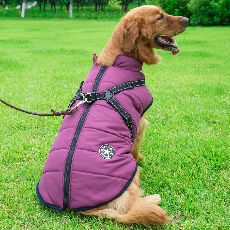 Winter Wonderland Pet Hooded Coat - Stylish And Warm Dog Jacket For Small Breeds-14