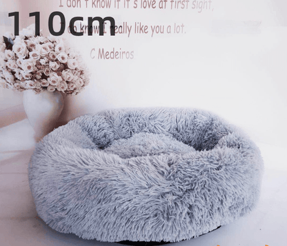 Cozy Haven: Luxurious Round Pet Bed For Winter Comfort-85
