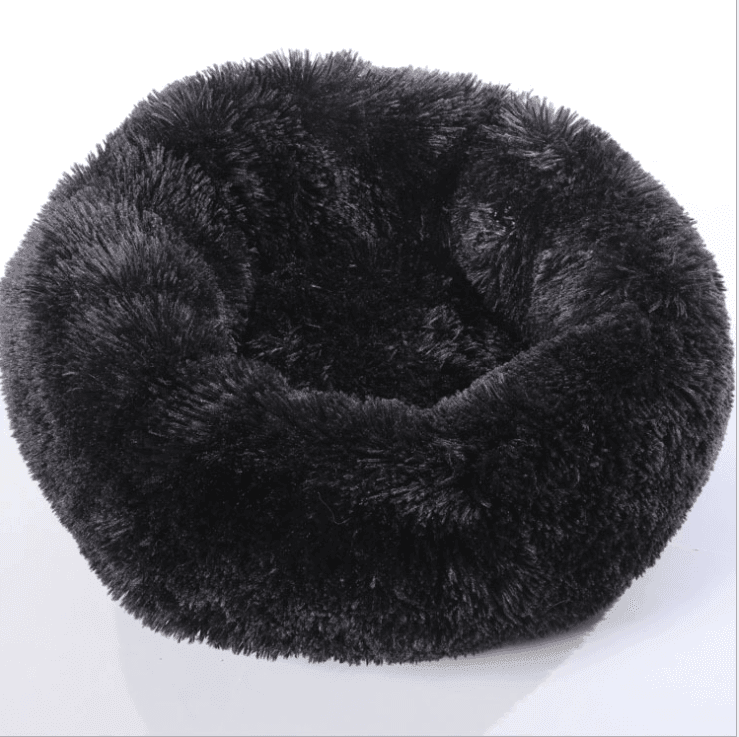 Cozy Haven: Luxurious Round Pet Bed For Winter Comfort-3