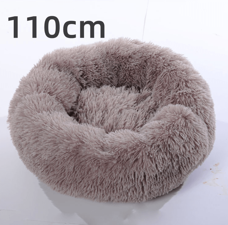 Cozy Haven: Luxurious Round Pet Bed For Winter Comfort-75