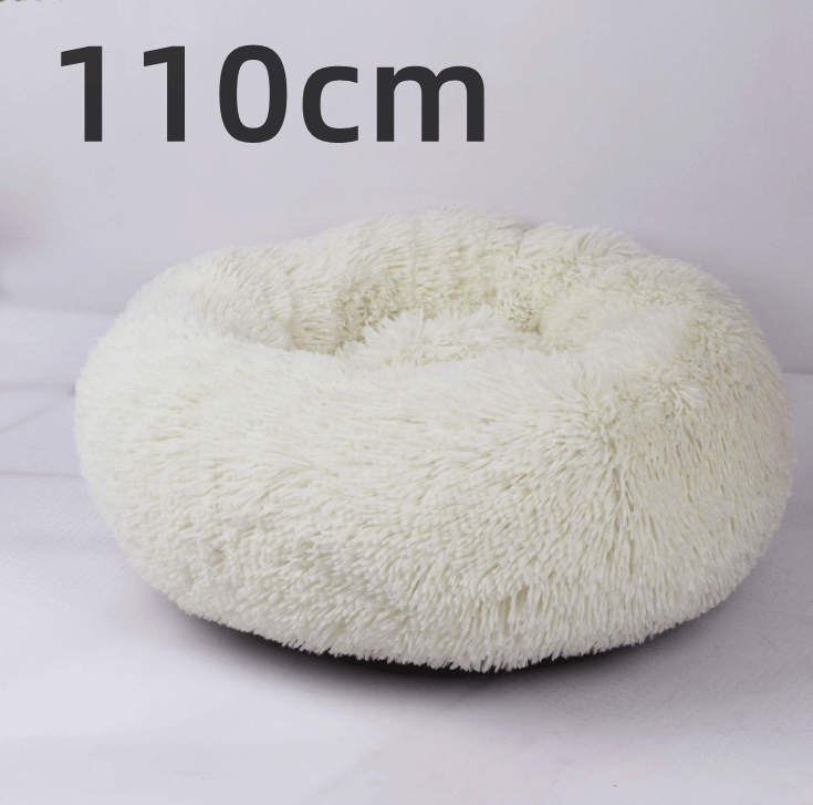 Cozy Haven: Luxurious Round Pet Bed For Winter Comfort-83