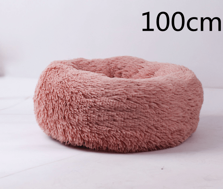 Cozy Haven: Luxurious Round Pet Bed For Winter Comfort-69