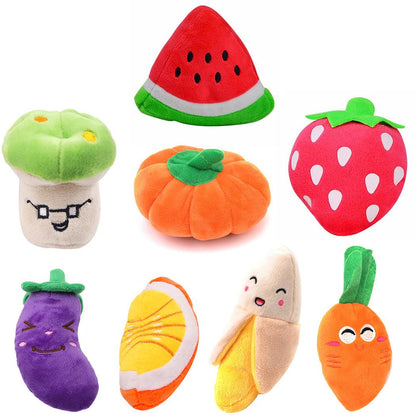 Fruity Fun Plush Pet Toy Set-4
