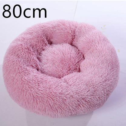 Cozy Haven: Luxurious Round Pet Bed For Winter Comfort-60