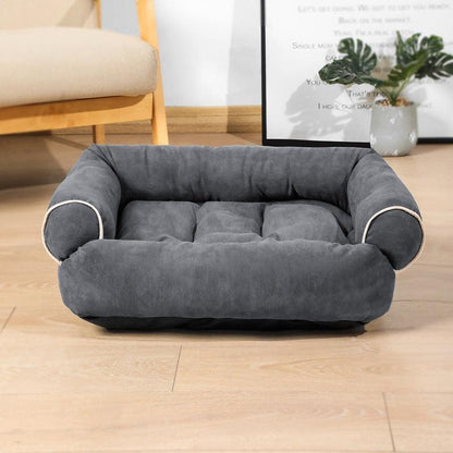 Luxury Plush Pet Sofa Bed - Cozy Haven For Dogs And Cats-8