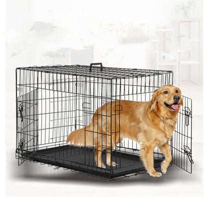 Labrador Luxury Foldable Wire Cage For Large Cats-0