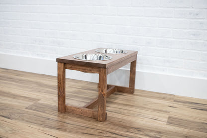 Elevated Dog Bowl Stand, Raised Pet Feeder-3