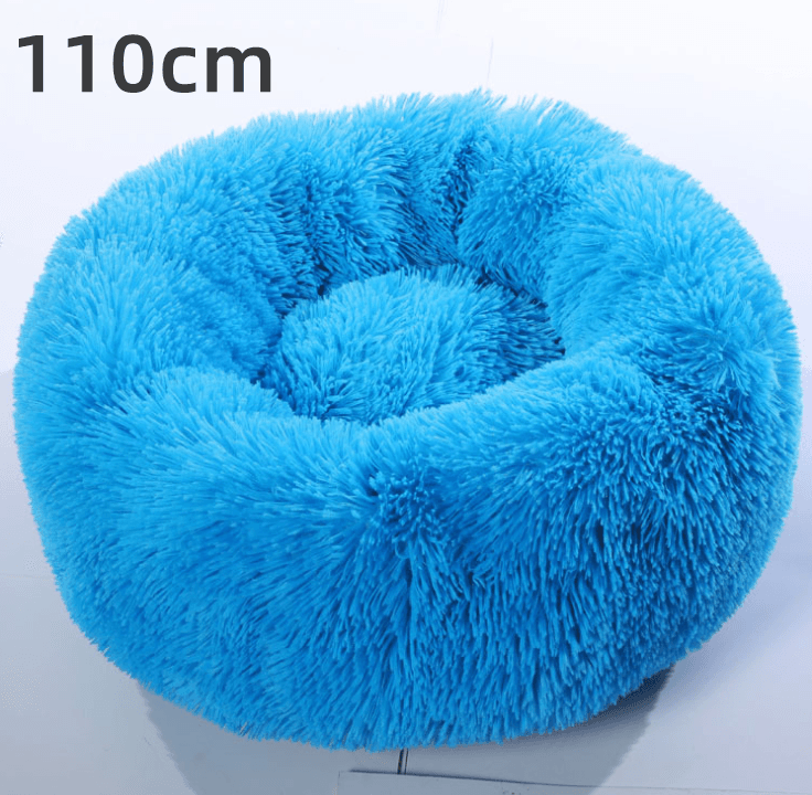 Cozy Haven: Luxurious Round Pet Bed For Winter Comfort-78