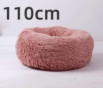 Cozy Haven: Luxurious Round Pet Bed For Winter Comfort-89